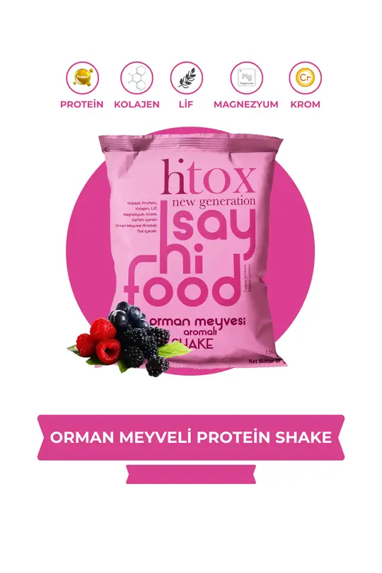 Hitox Shake: Orman Meyveli Paket